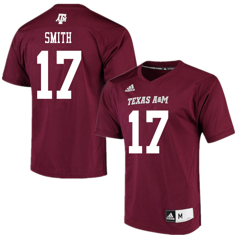 Men #17 Ainias Smith Texas A&M Aggies College Football Jerseys Sale-Alternate - Click Image to Close
